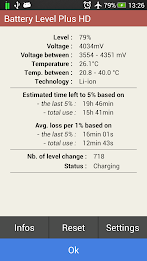 Battery Level Plus HD Lite poster 1