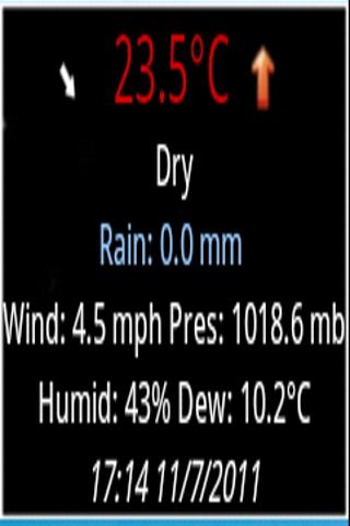   Weather Watch Widget – Capture d'écran 