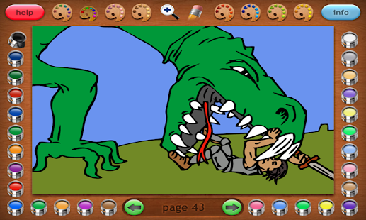 Lastest Coloring Book 25 Lite: Dragon APK for PC