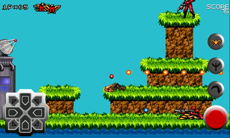CONTRA X HD NEW - screenshot