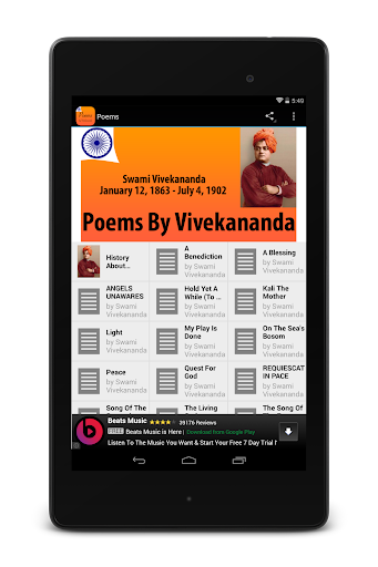 Poems By Vivekananda