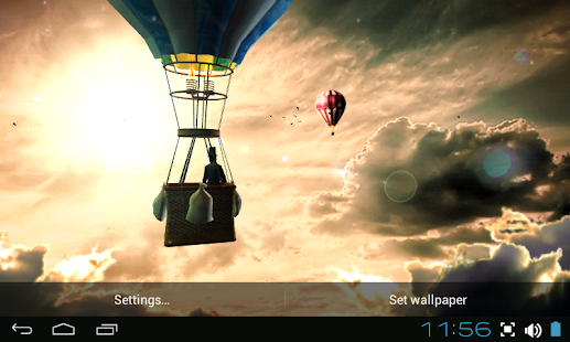 Hot Air Balloon 3d Wallpaper