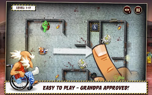 Grandpa and the Zombies - screenshot