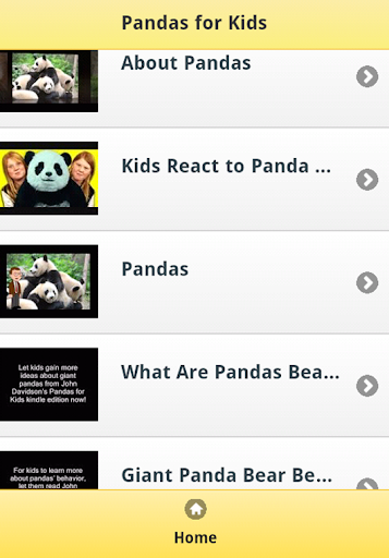 【免費娛樂App】Pandas for Kids-APP點子