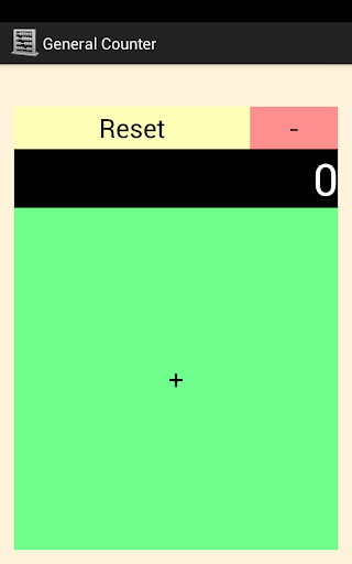 【免費生產應用App】General Counter-APP點子