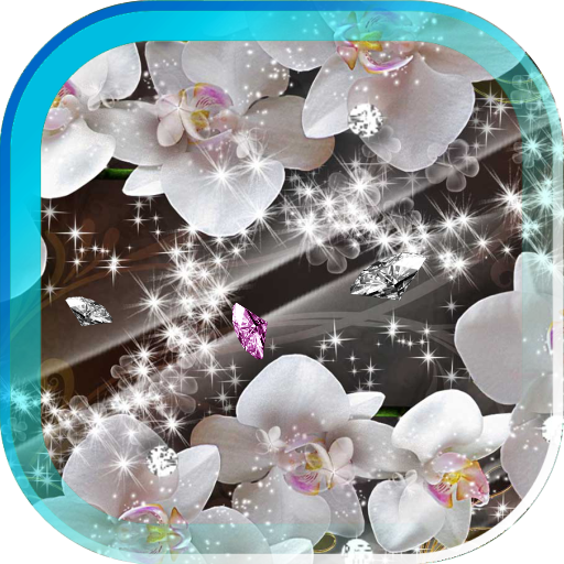 Diamonds Flowers LWP LOGO-APP點子