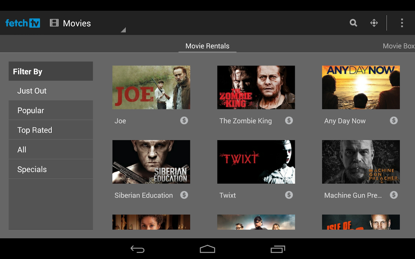 Fetch TV Android Apps on Google Play