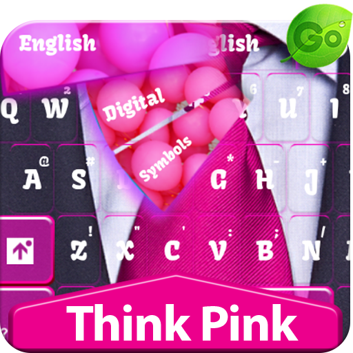GO键盘粉红色的思考 個人化 App LOGO-APP開箱王