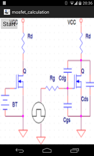 calculation mosfet circuits