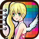 Princess Coloring Book mobile app icon