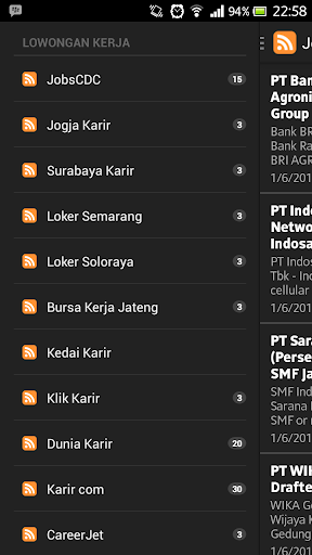 【免費新聞App】Lowongan Kerja Update-APP點子