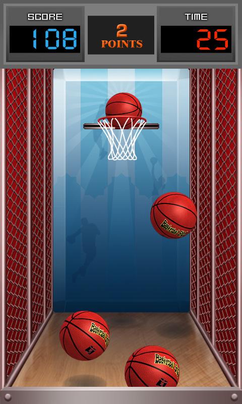 Android application Basketball Shot screenshort