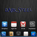 iPhone DarkSteel Blue Go Theme logo