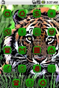 Jungle Tiger [SQTheme] for ADW Screenshots 1