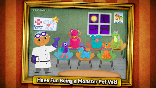 【免費教育App】Tizzy Monster Pet Vet Lite-APP點子