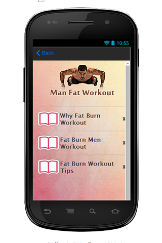 【免費健康App】Man Fat Burn Workout-APP點子