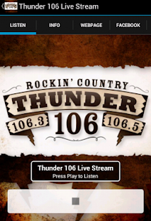 Free Thunder 106 Live Stream APK for PC