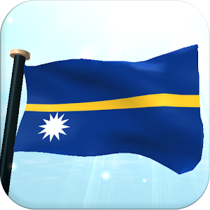 Nauru Flag 3D Live Wallpaper