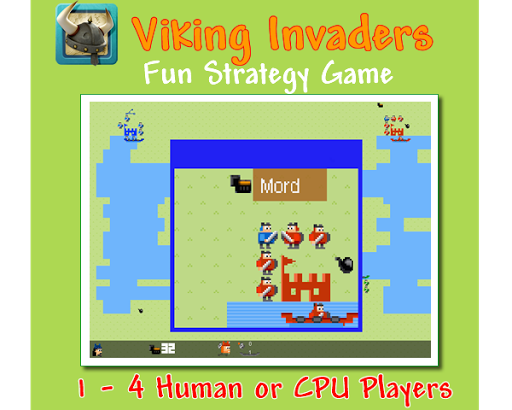 【免費策略App】Viking Invaders (4 Players)-APP點子