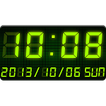 Cover Image of Télécharger LED clock widget -Me Clock 2.0 APK
