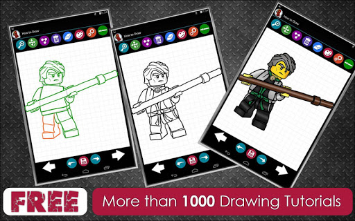 【免費家庭片App】How to Draw: Lago Ninjago-APP點子