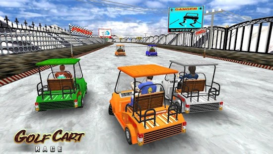 Golf Cart Race Golf Cart Race