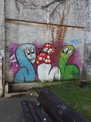 Graffiti Mangez-Moi