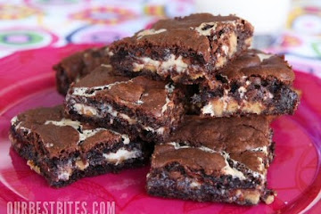 Ooey-Gooey Peanut-Butter Brownies