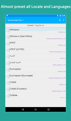 MoreLangs Language setting