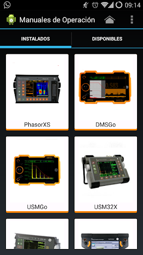 Manuales de operación