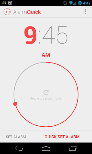 AlarmQuick - Set Alarm. Quick.