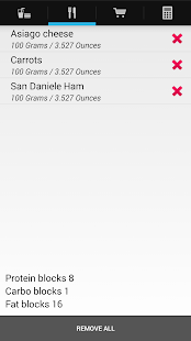 Zone Diet Pro Screenshots 1