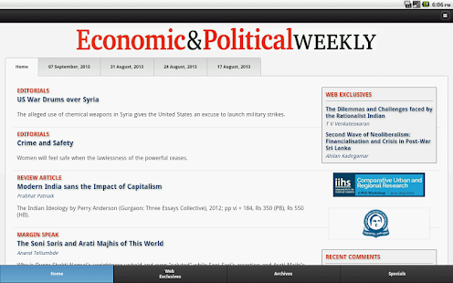 Economic and Political Weekly