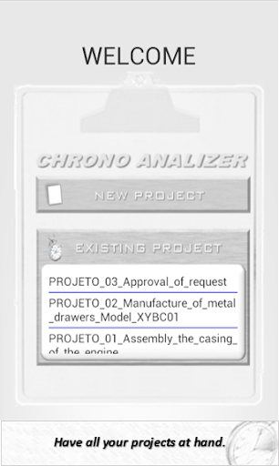 CHRONO Analyzer - chronometer