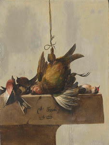 RIJKS: William Gowe Ferguson: Still Life with Birds 1662