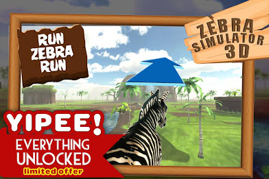 Zebra Simulator 3D Wildlife poster 12