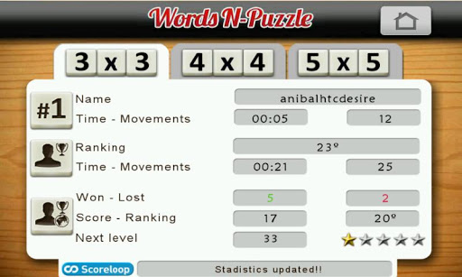 【免費解謎App】Words N-Puzzle (Rompepalabras)-APP點子