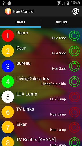 Hue Control