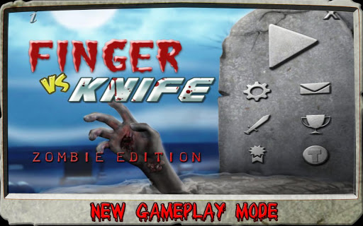 Fingers vs. Knife: Zombies