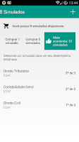 Captura de pantalla de Concurseiro - Concurso público APK #7