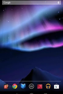 Aurora 3D free Live Wallpaper