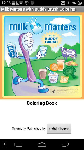 Buddy Brush Kids Coloring Book