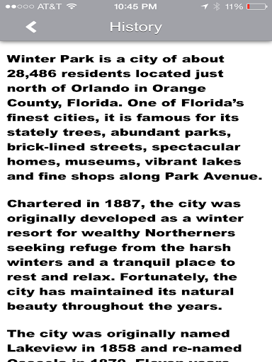 【免費購物App】Official WinterPark City Guide-APP點子