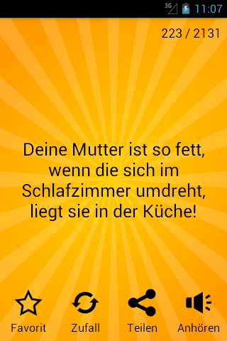 Deine Mutter Sprüche Screen 2