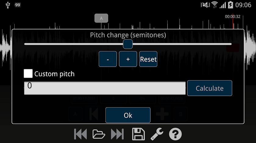Audio Speed Changer Pro Screen 2
