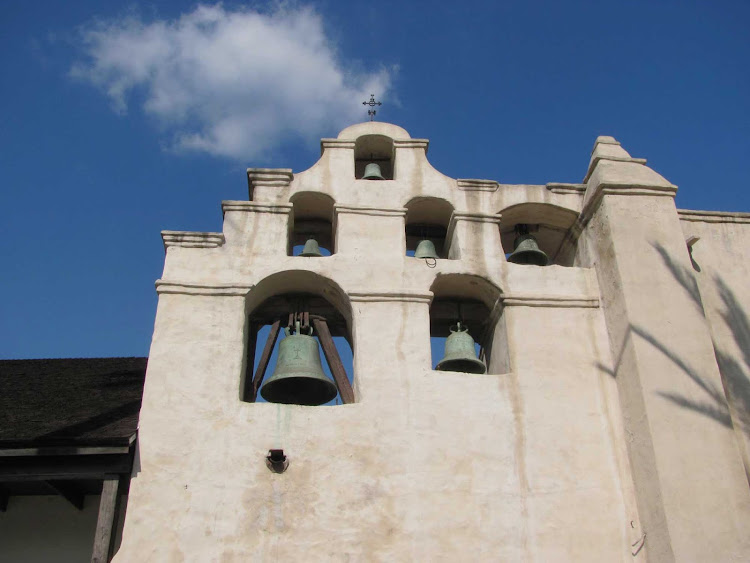 Mission San Gabriel Arcángel in Los Angeles.