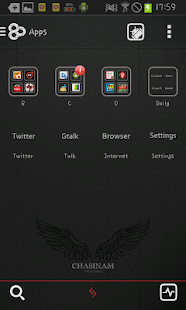 download Wings Go Launcher theme free
