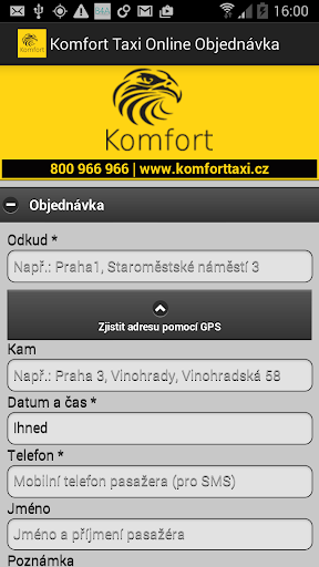 Komfort Taxi