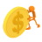 Money Split tip calculator logo