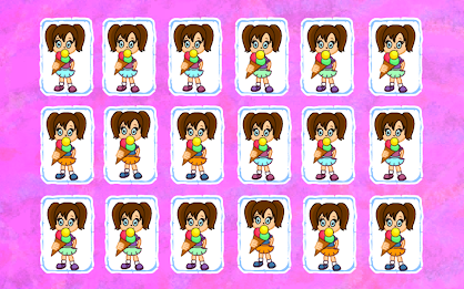 Matching Game-Ice Cream Kids poster 5